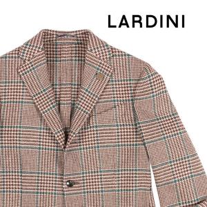 LARDINI（ラルディーニ） ジャケット IG902AE ブラウン x グリーン 50 【W24225】｜utsubostock