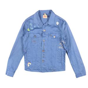 TAGLIATORE（タリアトーレ） レザージャケット STANFORD ネイビー 48