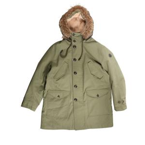 MONCLER（モンクレール） ダウンコート TALENCE GIUBBOTTO カ―キ 3 【W25427】 / 大きいサイズ｜utsubostock