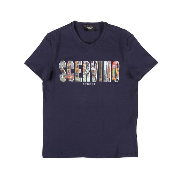 SCERVINO Street（シェルヴィーノ ストリート） Uネック半袖Tシャツ TSU015  ...