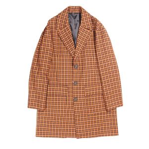 ETRO（エトロ） チェスターコート 1C824 ネイビーxブルー 48 【w25184