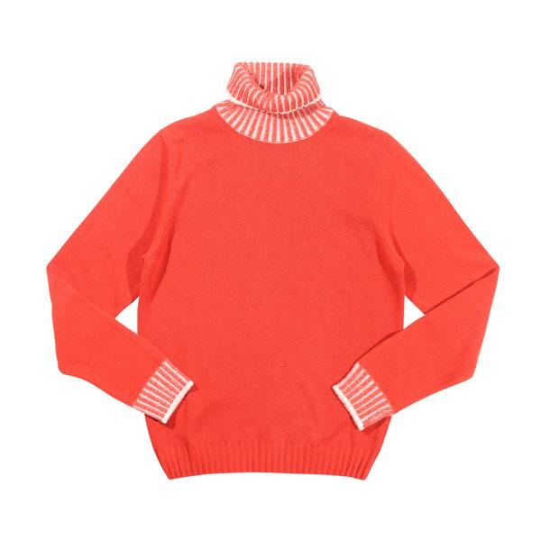 FALCONE（ファルコーネ） タートルネックセーター R 0433 DC80 レッド XL 282...
