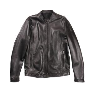 TAGLIATORE（タリアトーレ） レザージャケット STANFORD ネイビー 48