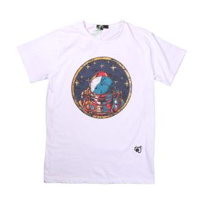 oji（オージ） Uネック半袖Tシャツ ホワイト XXL 29040 【S29041】｜utsubostock