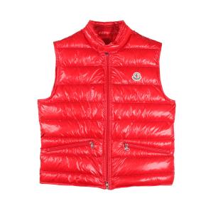 MONCLER（モンクレール） ダウンジャケット GUI GILET レッド 5 29890 【W29892】｜utsubostock