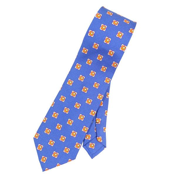 ETRO （エトロ） ネクタイ 12026/5008 ブルーxオレンジ 30496bl 【A3049...