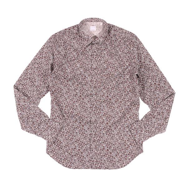 Cellini （チェリーニ） 長袖シャツ 81578.002 ブラウン 39 【A31421】