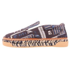 ETRO（エトロ） スリッポン 11387 3840 0200 ネイビーxホワイト 42 