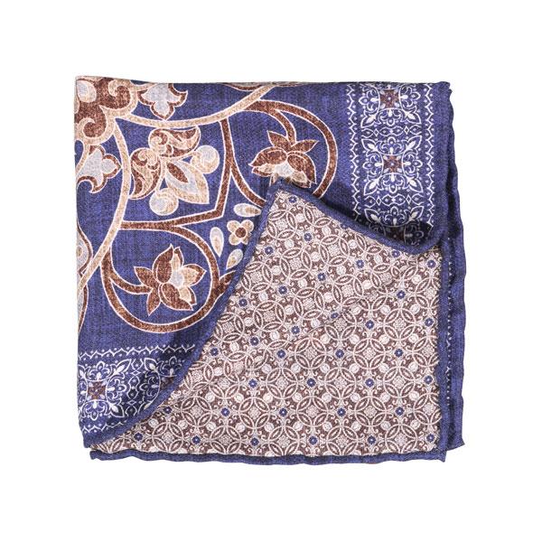 ROSI COLLECTION （ロージコレクション） ポケットチーフ Easy1101 ネイビーx...