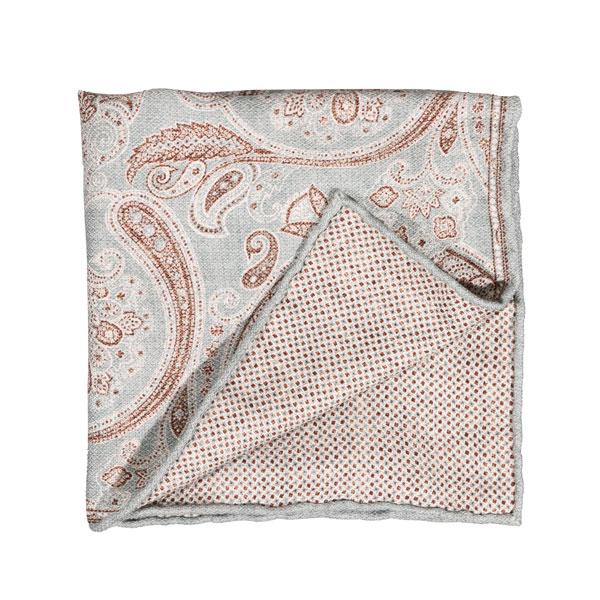 ROSI COLLECTION （ロージコレクション） ポケットチーフ Easy1404 グリーンx...