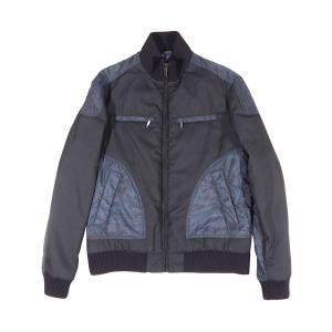 ETRO（エトロ） ブルゾン 1S171/4148 ネイビーxブラウン M 【W32197 
