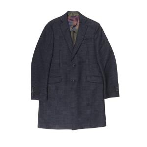 ETRO チェスターコート 48 ETRO（エトロ） 【Winter Sale 20%OFF】 コート 1C814/8439 ネイビー
