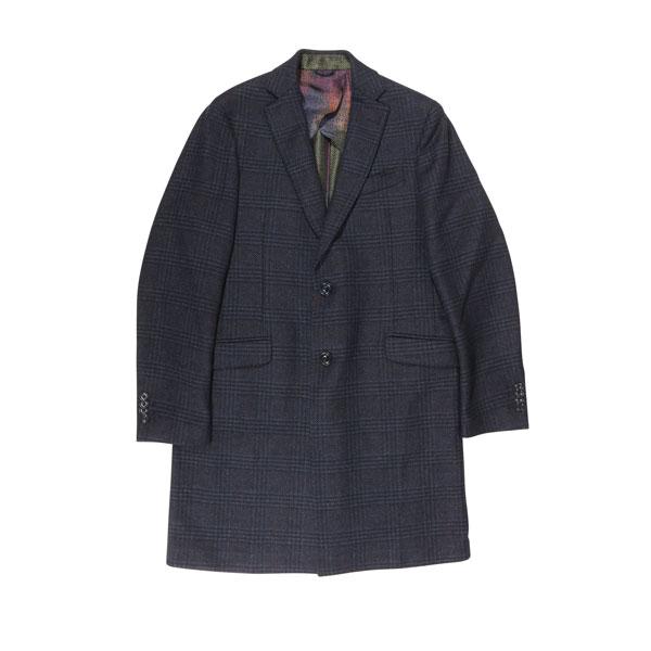 ETRO （エトロ） チェスターコート 1C816/0125 ネイビー 48 【W32190】