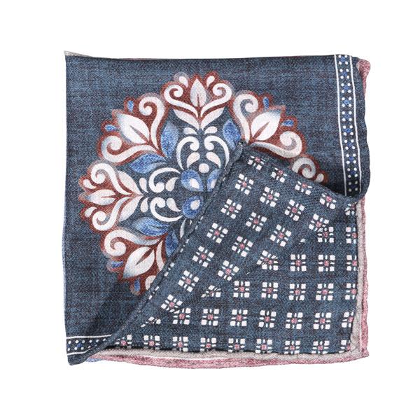 ROSI COLLECTION （ロージコレクション） ポケットチーフ EASY マルチカラーxネイ...