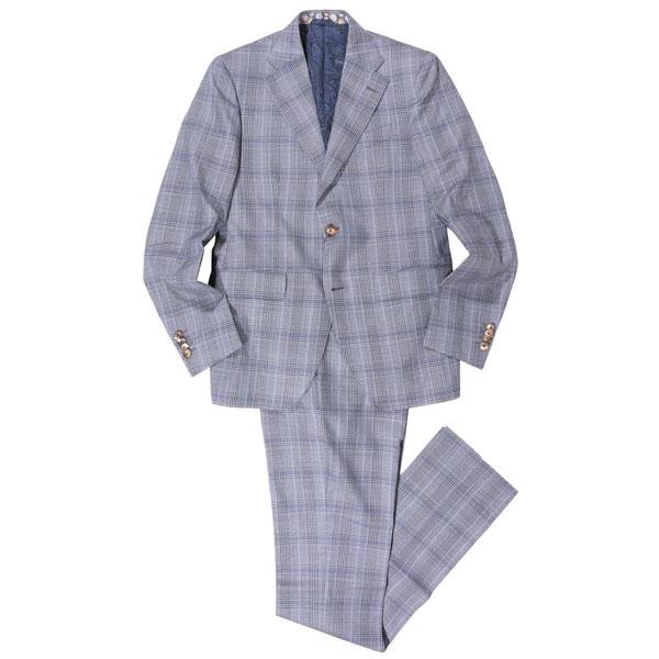 ETRO（エトロ） スーツ U 1A400 1087 グレー 50 32583 【W32584】