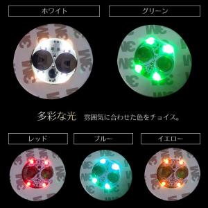 LED 光る ボトル コースター ステッカー ...の詳細画像2