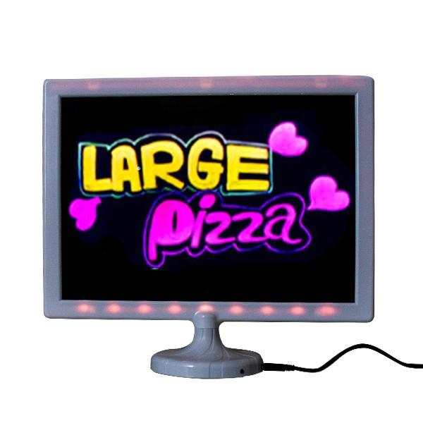 看板 LED 光る デスクトップ型 小型 280×380mm