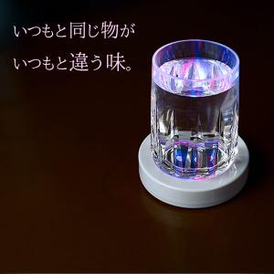 LED光るコースター 丸形 直径9.5cm×厚...の詳細画像1