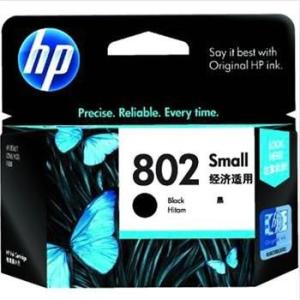 インク hp802 ヒューレッド パッカード black純正品 日本未発売　hp802 黒