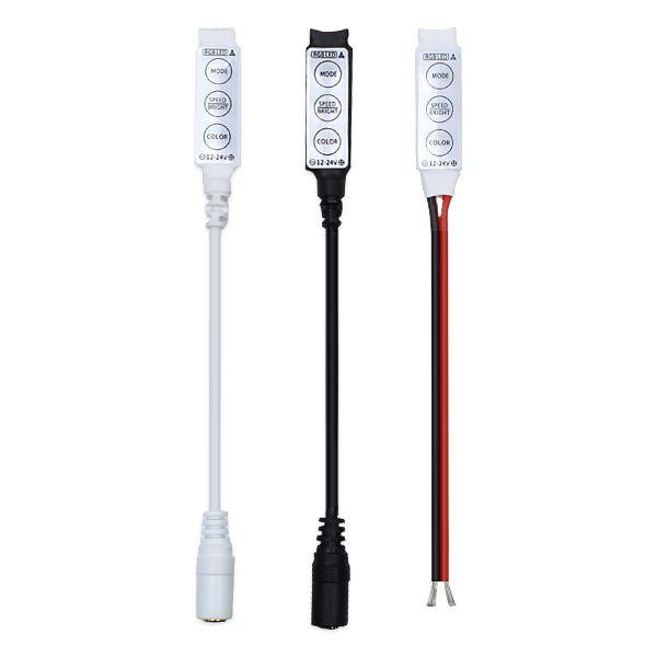 LEDテープ用 5050 マルチカラー用 コントローラーユニット DCケーブル 色やパターンの変更が...