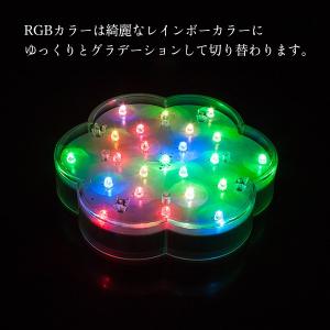 光る台座 花瓶やデキャンタの台座に 直径15c...の詳細画像3