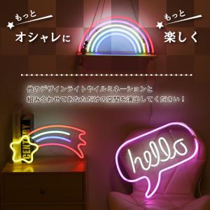 LED ネオンサイン スター 星 スターフォー...の詳細画像1