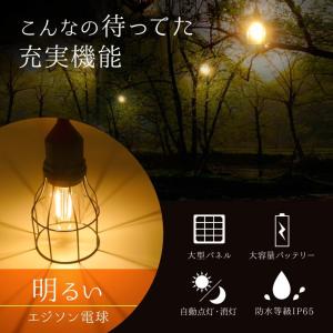 ソーラーライト ガーデンライト 屋外用 電球色...の詳細画像2