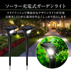 ソーラーライト 屋外 防水 人感センサー ガー...の詳細画像1