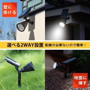 ソーラーライト ガーデン 屋外 埋め込み 明る...の詳細画像3