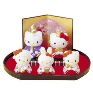 キティ Hello Kitty ディズニー Disney インテリア 和陶器 和モダン /ハローキティ　雛飾りセット｜utsuwa-roan