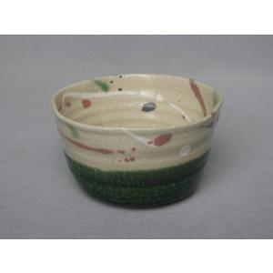 どんぶり 丼 麺鉢 蕎麦 猪口 和陶器 和モダン /弥七田織部花型小丼