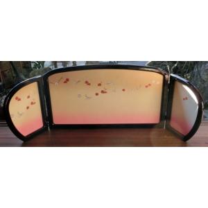 屏風 衝立 インテリア 和陶器 和モダン /こまち屏風　小春絵