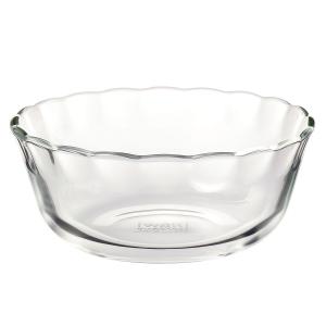 PYREX（パイレックス） ふち飾り皿 イワキ iwaki 耐熱ガラス （外径