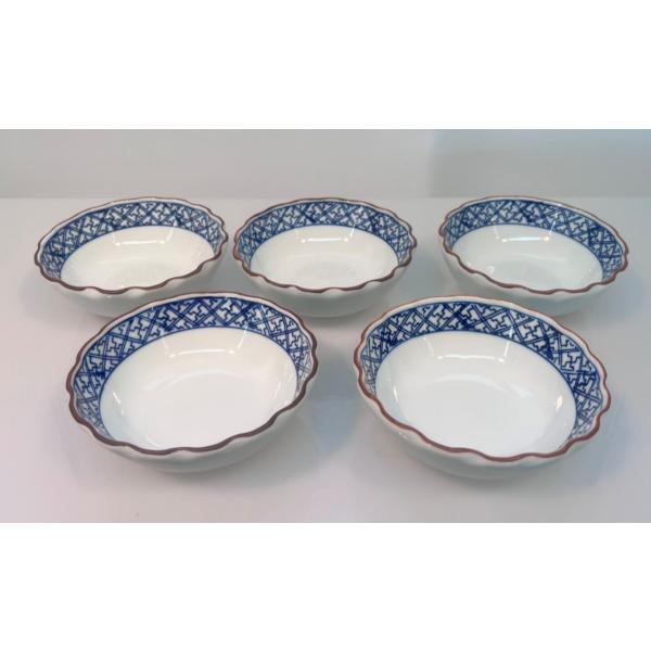 有田焼　地紋　取鉢揃