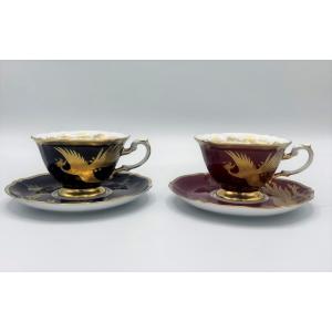 大倉陶園 【大倉陶園直営店】 ロイヤルブルークラウン（瑠璃エンボス