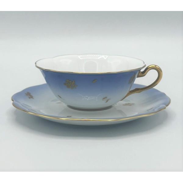 大倉陶園　ティー碗皿