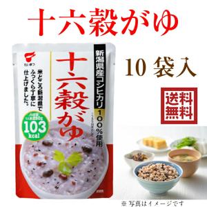 おかゆ お粥 十六穀がゆ たいまつ食品 コシヒカリ 常温 250g 10袋 もちあわ 黒大豆 黒米 赤米 もちきび 介護｜utsuwamarche