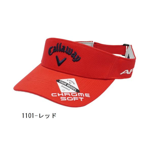 キャロウェイ 【Callaway】 レディース ツアーバイザー 帽子 C22990205 FR レッ...