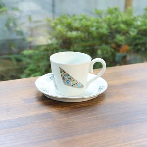 有田焼 波佐見焼 コーヒー碗皿 染錦花濃鉄仙花（G・M） : 有田焼 器