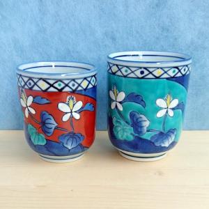 益子焼き 湯飲み 向山文也作 益子焼 湯呑 間道紋 黒/白 各種 和雑貨