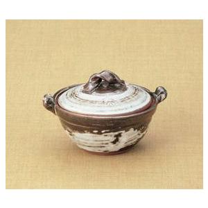 小鍋（ミニ土鍋） 刷毛目印花紋4号鍋（12．3cm） : 器屋一信ヤフー