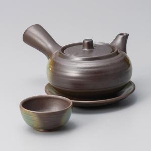 土瓶蒸しの器 黒吹き急須型土瓶むし(直火可)の詳細画像2