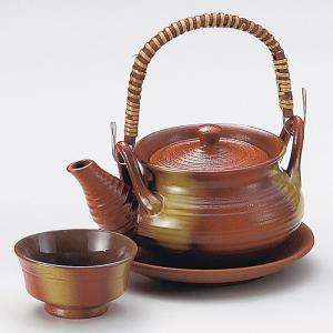 土瓶蒸しの器 鉄赤吹き巾着土瓶むし(直火可)の詳細画像1