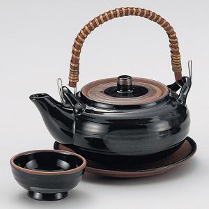 土瓶蒸しの器 天目丸型土瓶むし(直火可)の詳細画像2