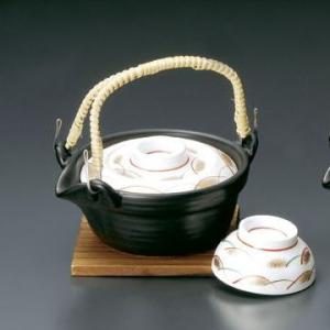 天目刷毛目土瓶蒸し5個、新品、未使用 土瓶蒸しの器 武蔵野刷毛目 杵型・日本製土瓶むし : 器屋一信ヤフー店