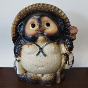 信楽焼たぬき40号 福狸 H125cm : 器屋一信ヤフー店 - 通販 - Yahoo