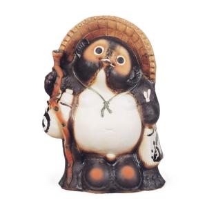 信楽焼たぬき20号 開運狸 H64cm : 器屋一信ヤフー店 - 通販 - Yahoo