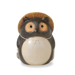 信楽焼たぬき40号 福ひねり狸 H121cm : 器屋一信ヤフー店