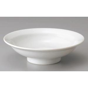 中華白翔８．０丸高台皿（24.8cm）