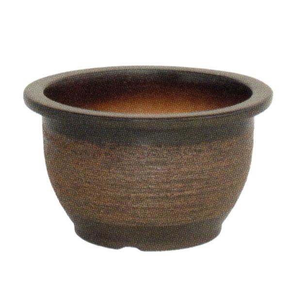 植木鉢（陶器）窯肌輪型１３号